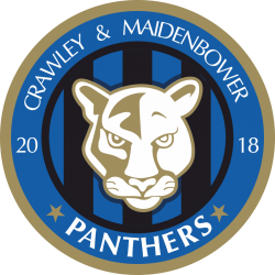 Crawley and Maidenbower Panthers FC badge